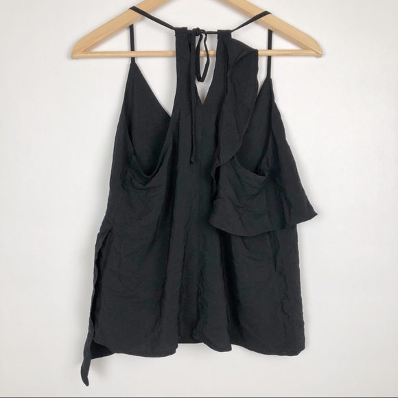 Lovestitch Boho Spaghetti Strap Ruffle Camisole - Picture 6 of 8